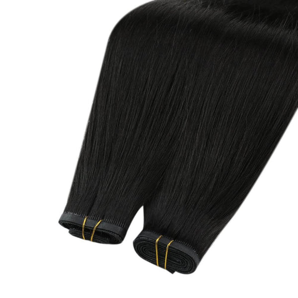 black human sew in hair weft