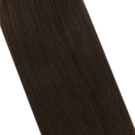 chocolate brown virgin sew in weft